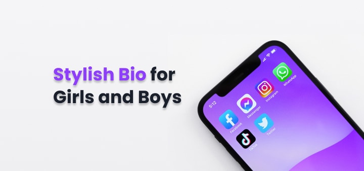 Stylish Bio for Girls and Boys 😍 1