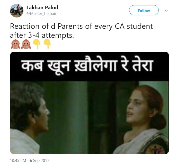 reaction of CA parents